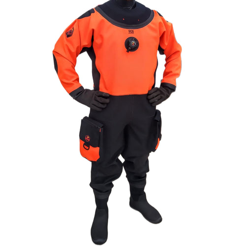 Dive Rite 905 CLASSIC -kuivapuku takavetoketjulla