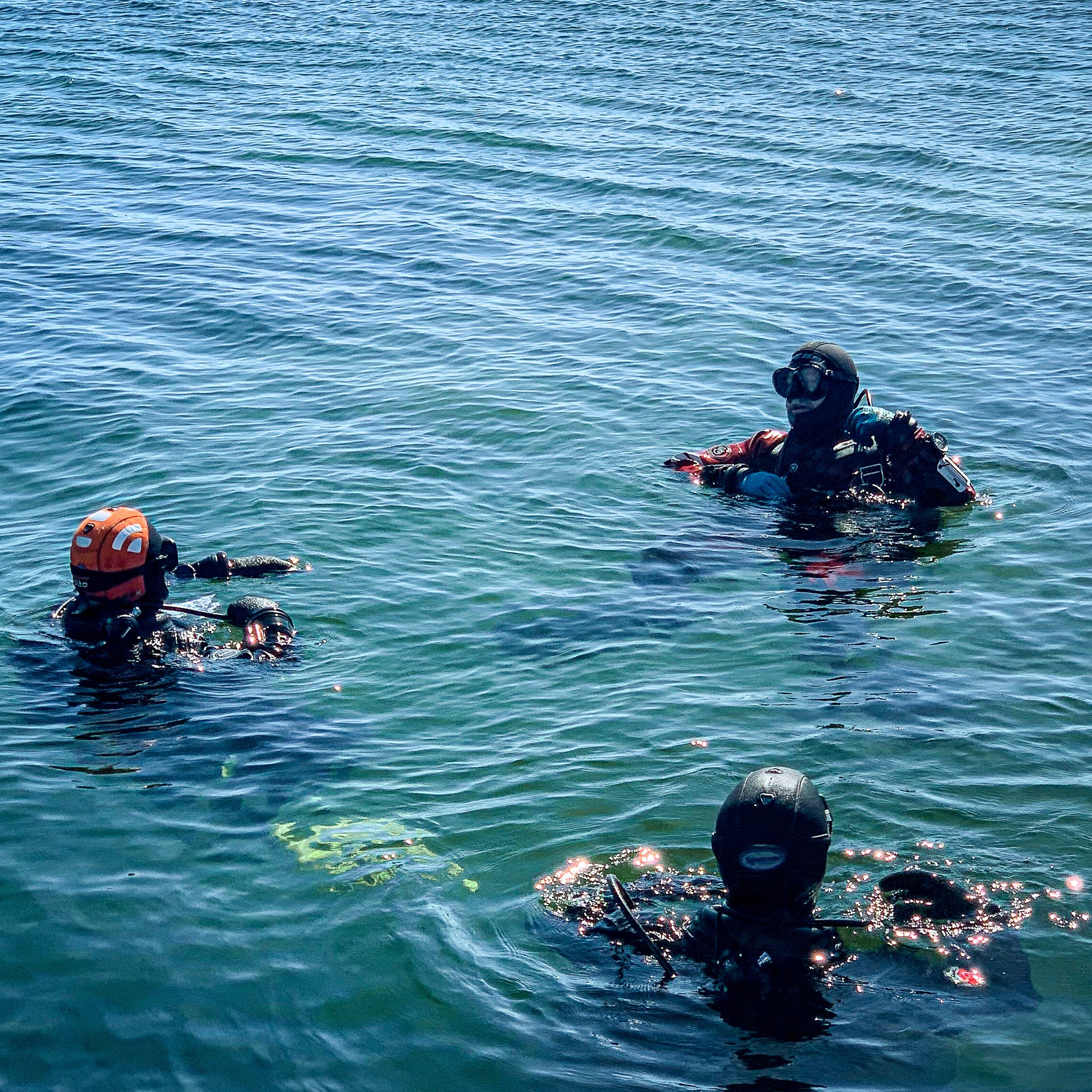 Underwater Group Training